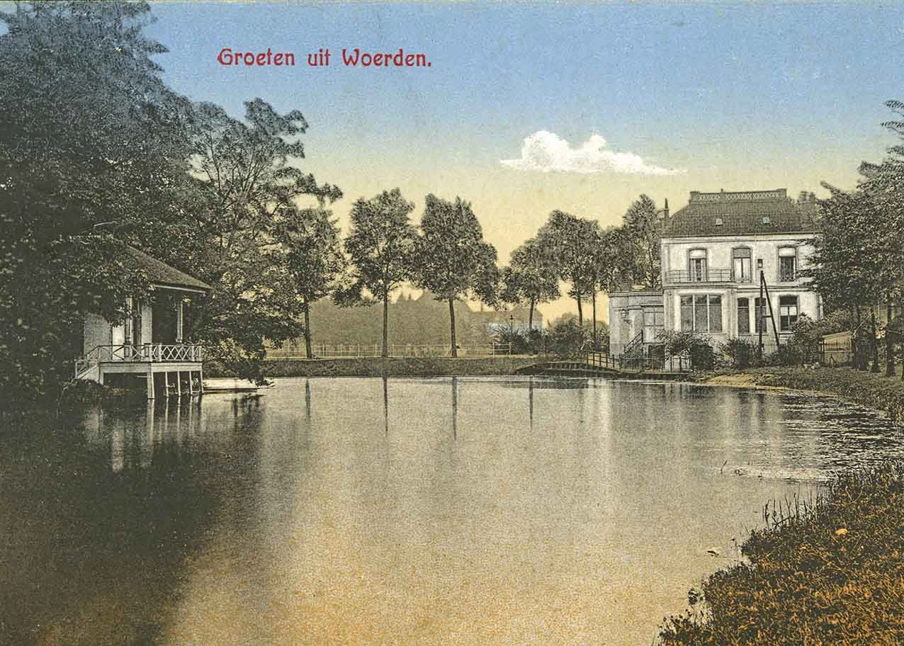 Zijde B voor de kaart van Villa Omega aan Oostdam