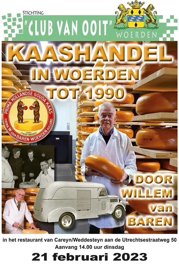 Poster voor De kaashandel in Woerden tot 1990