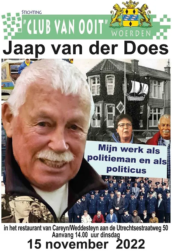 Poster voor Mijn werk bij de politie en in de politiek