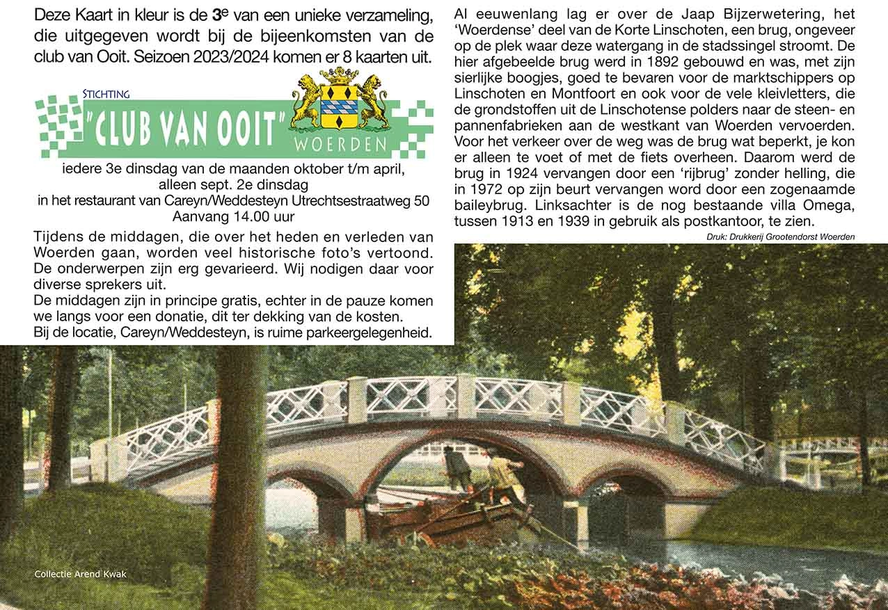 Zijde A voor de kaart van Brug over de Jaap Bijzerwetering
