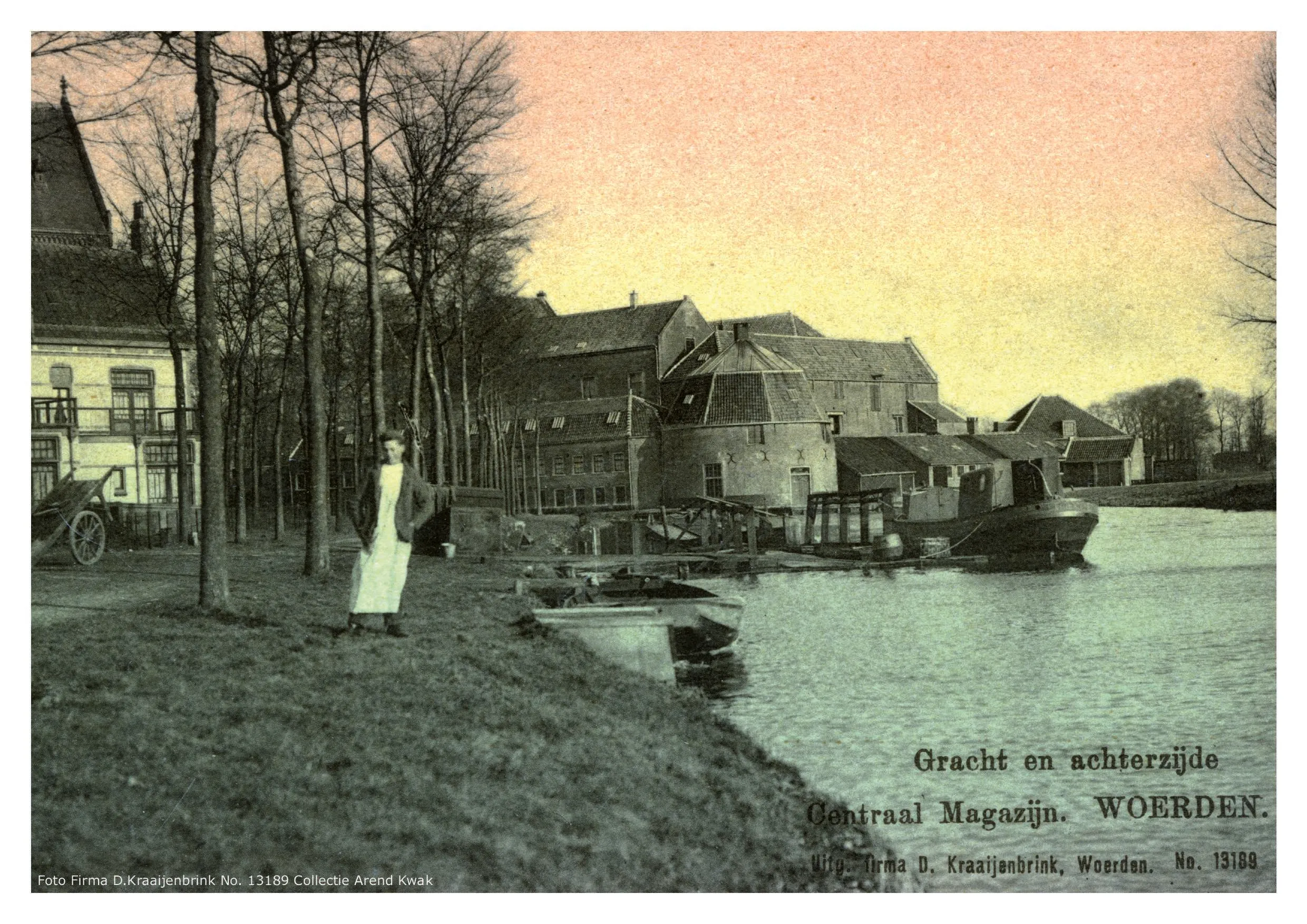 Zijde B voor de kaart van Zijkant van Kasteel Woerden