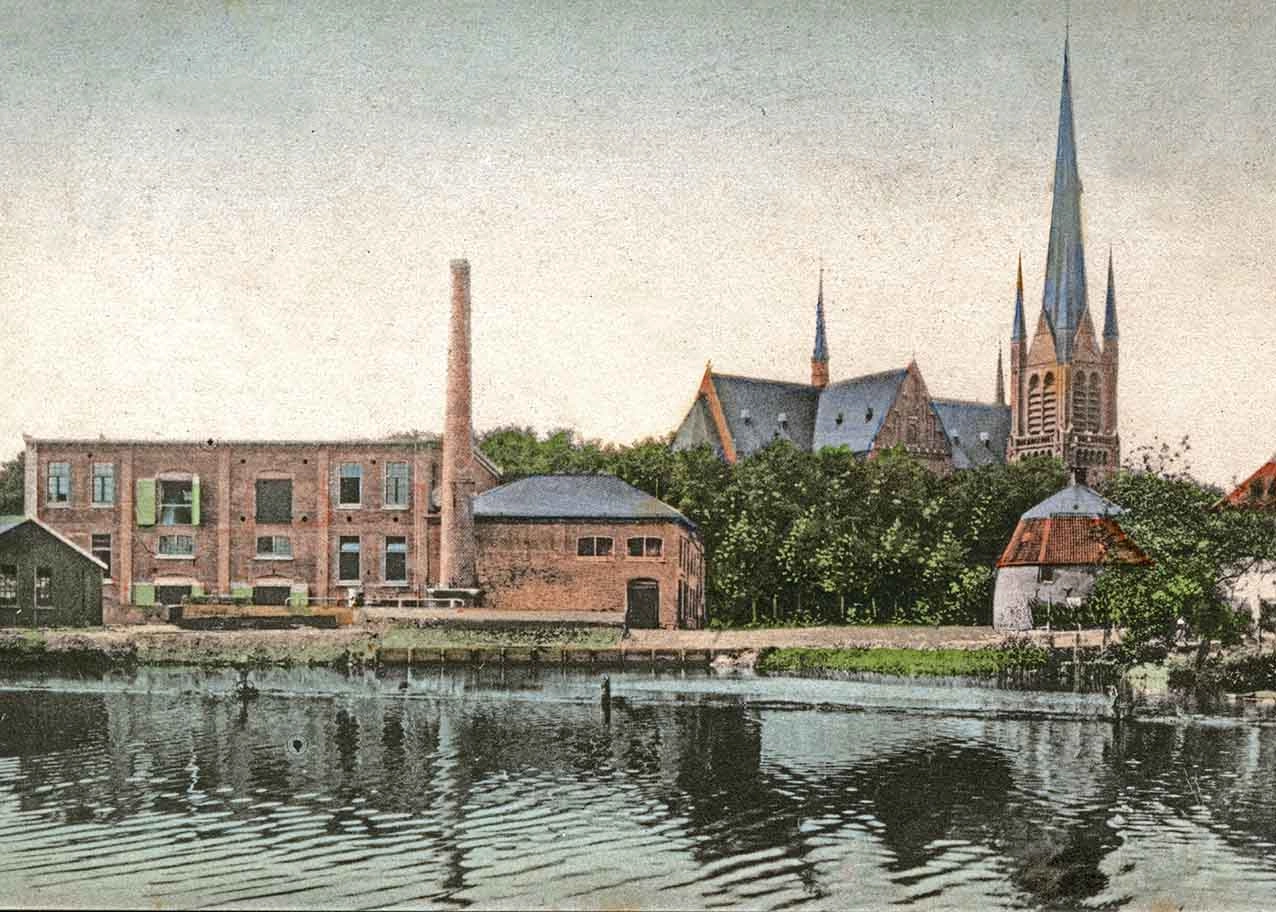 Zijde B voor de kaart van Defensie-eiland ca 1925