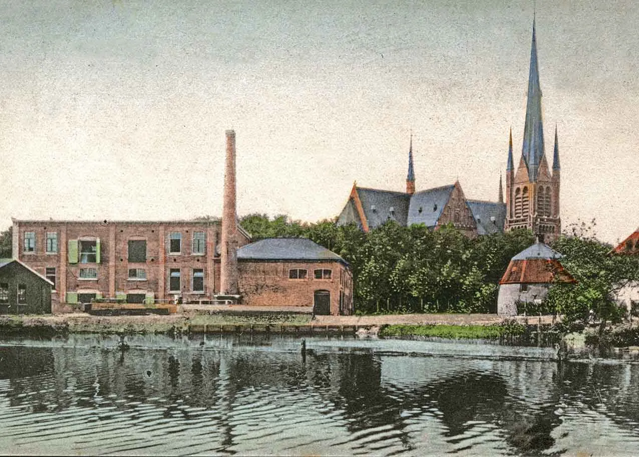 Zijde B voor de kaart van Defensie-eiland ca 1925