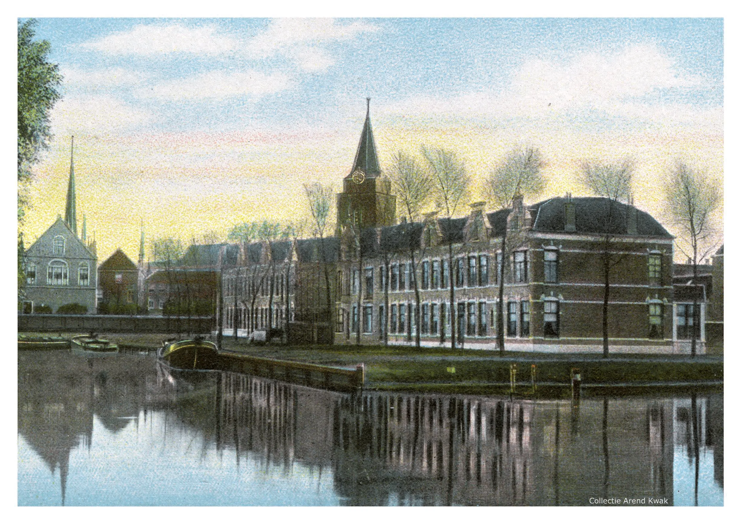 Zijde B voor de kaart van De haven met kade