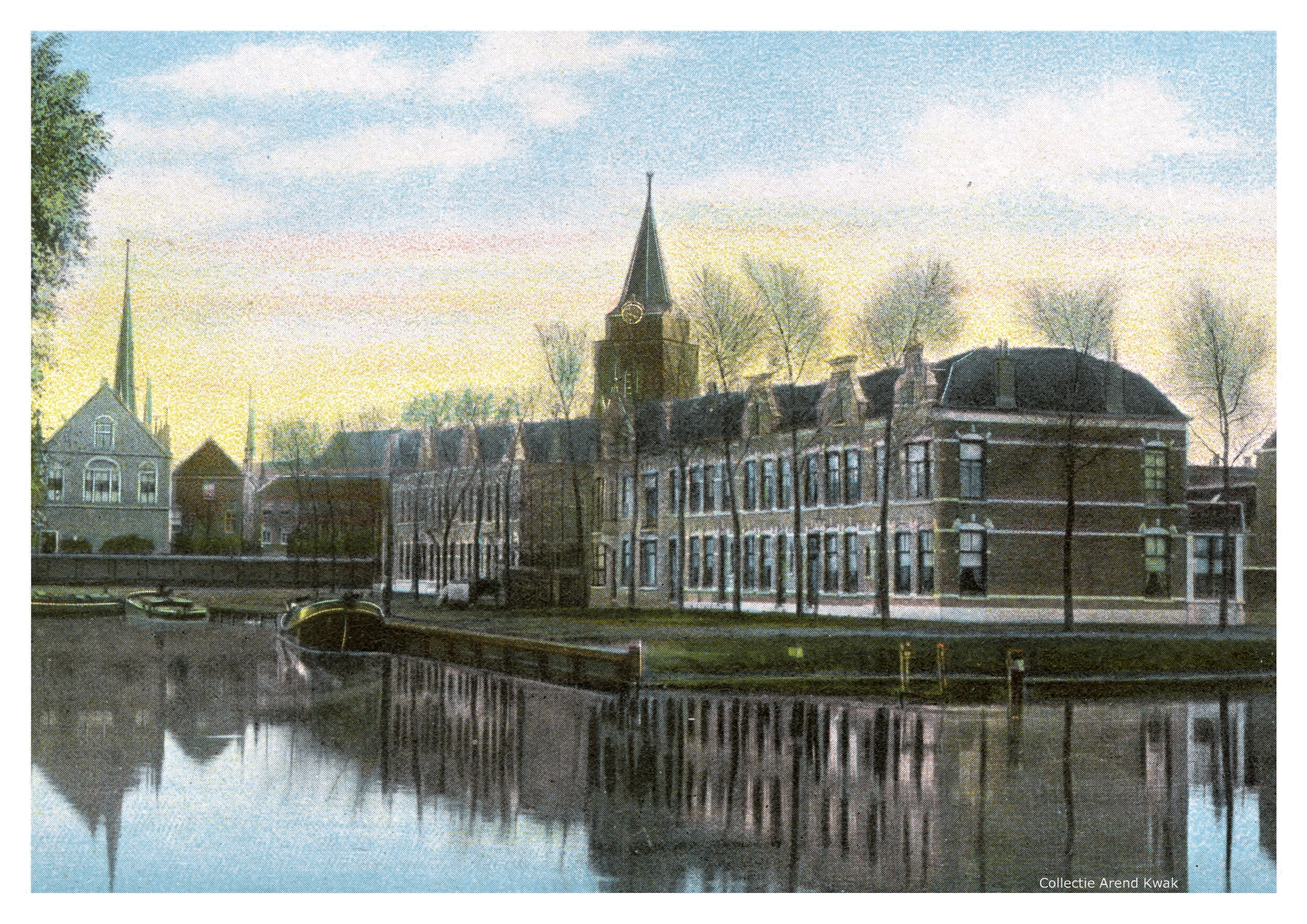 Zijde B voor de kaart van De haven met kade